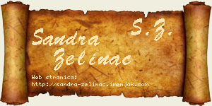Sandra Zelinac vizit kartica